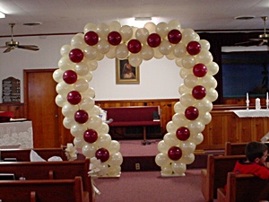 Heart Balloon Arch