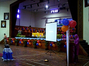 Stage Balloon Decoration